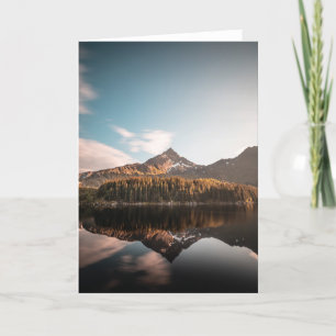Tarjeta Paisaje de Noruega en las islas Lofoten