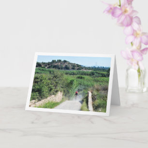 Tarjeta Paisaje de Vilamarxant, Valencia, España, Español