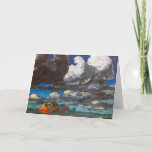 Tarjeta Paisaje, Frisia del Norte Emil Nolde