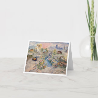 Tarjeta Paisaje Imaginario