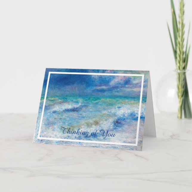Tarjeta Paisaje marino (Anverso)