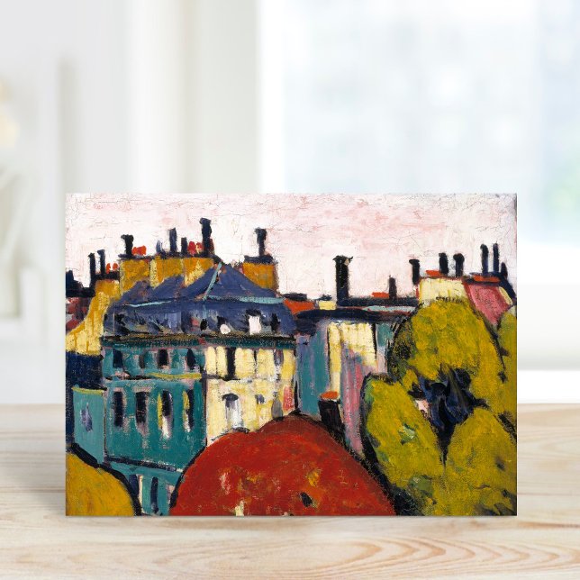 Tarjeta Paisaje, París | Henry Lyman SaŪen (Subido por el creador)