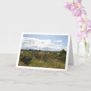 Tarjeta Paisaje rural español, Valencia, España