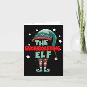 Tarjeta Pajama, Navidades de snowboard - Snowboar