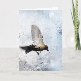 Tarjeta Pájaro azul, Día de la Madre