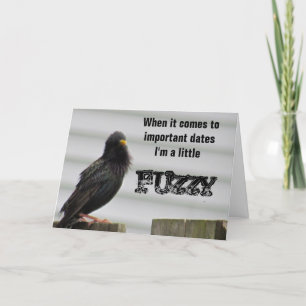 Tarjeta Pájaro de rumbo difuso