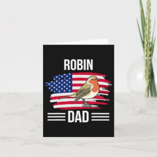 Tarjeta Pájaro Nosotros Bandera 4 De Julio Día Del Padre R