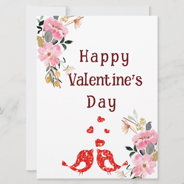 Tarjeta Pájaros (Anverso)