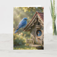 Pájaros Azules de Aniversario para Cónyuge