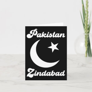 Tarjeta Pakistán 2023: Zindabyd muere bandera paquistaní p