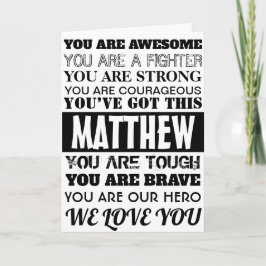 Tarjeta Palabras De Aliento Se Ponen Muy Pronto En Blanco 