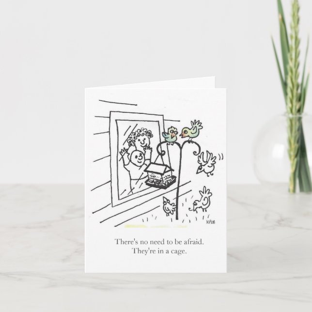 Tarjeta Palabras de pájaro (Anverso)