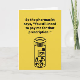 Tarjeta Palabras de Pill Owe - Aniversario