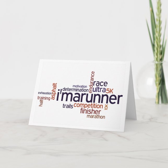 Tarjeta Palabras de Runner (Anverso)