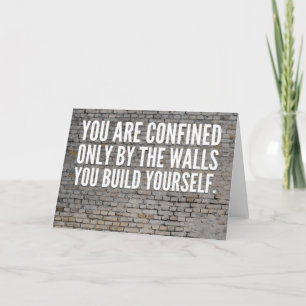 Tarjeta Palabras motivacionales