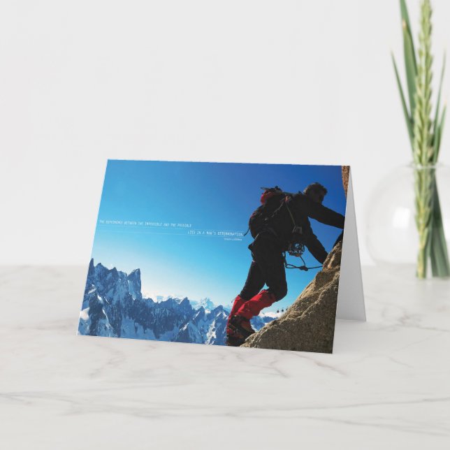 Tarjeta Palabras motivacionales - Determinación (Anverso)