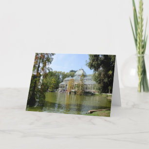 Tarjeta Palacio de Cristal, Madrid