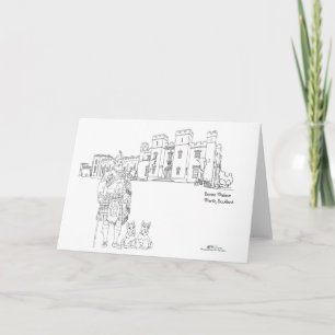 Tarjeta Palacio del Scone, Perth, Escocia