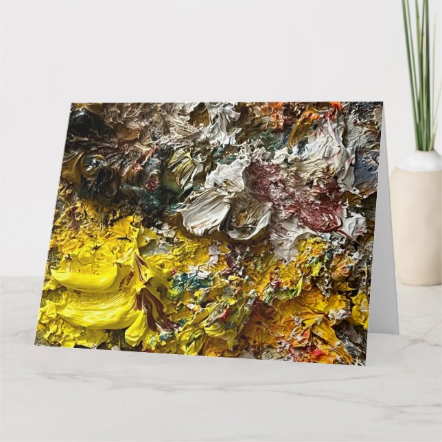 Tarjeta Paleta del artista #1 (Anverso)