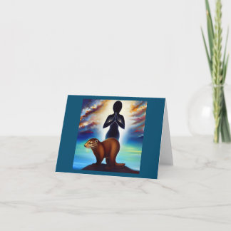 Tarjeta Palo de animales espirituosos 3