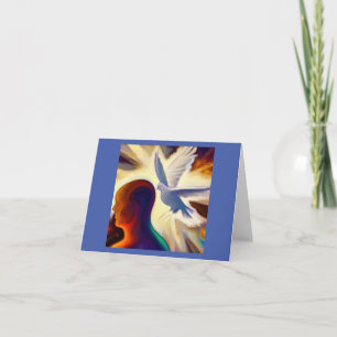 Tarjeta Paloma animal espiritual 3