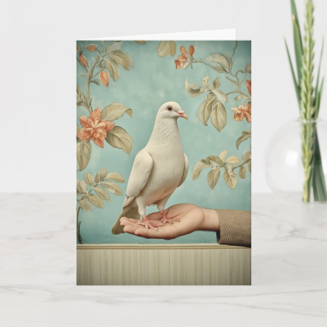 Tarjeta Paloma Blanca Pacífica (Anverso)