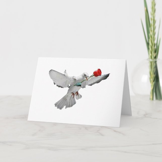 Tarjeta Paloma y subió (Anverso)