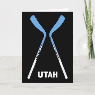 Tarjeta Palos de Hockey de Utah