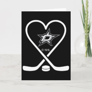 Tarjeta Palos de San Valentín de los Dallas Stars Verde Of