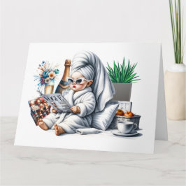 Tarjeta Pamper Yourself - See Back -