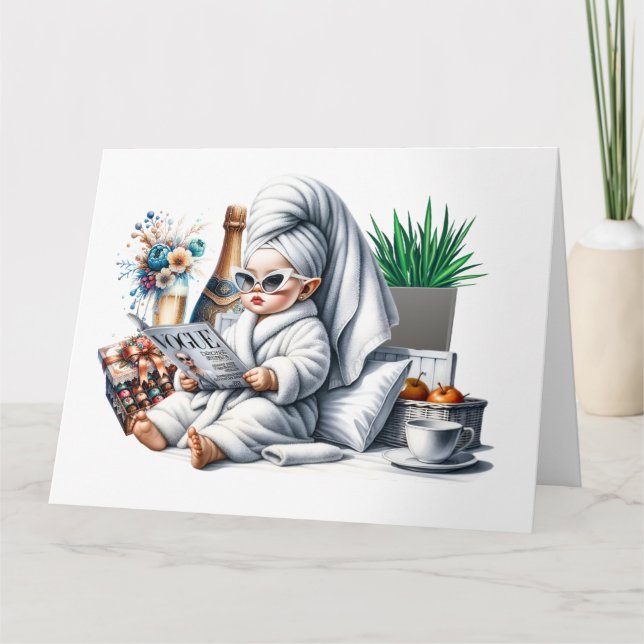 Tarjeta Pamper Yourself - See Back - (Anverso)