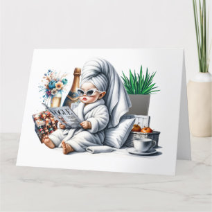 Tarjeta Pamper Yourself - See Back -