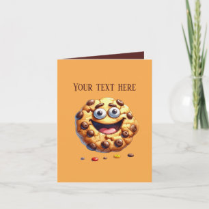 Tarjeta Panadería de galletas de chocolate adorables vende