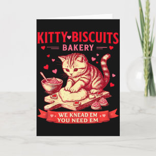 Tarjeta Panadería Kitty Biscuits Nosotros Amasamos Em Los