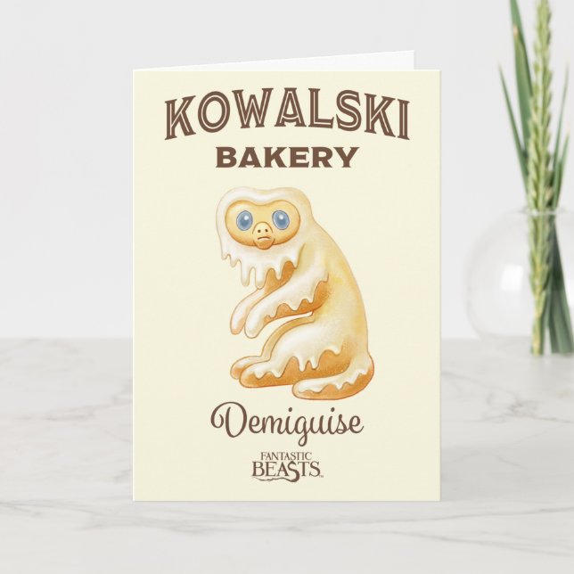 Tarjeta Panadería Kowalski - Demiguise (Anverso)