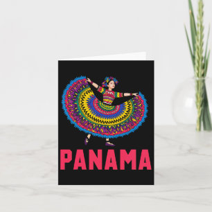 Tarjeta Panamá: La cultura del baile folclórica, tradición