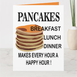 Tarjeta Pancakes Birthday Breakfast Pancake Greet