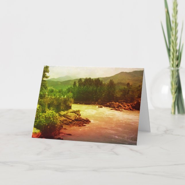 Tarjeta Panch Tatva: Fuego del agua del viento de la (Anverso)