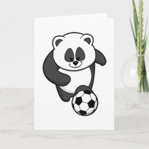 Tarjeta Panda como jugador de Fútbol