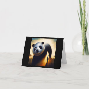 Tarjeta Panda de animales espirituales 3