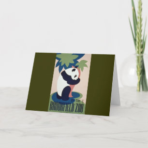 Tarjeta Panda del parque zoológico de Brookfield