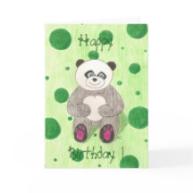 ¡Panda Feliz Cumpleaños!