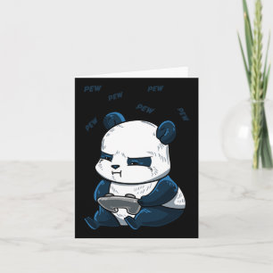 Tarjeta Panda Pew Cute Hob