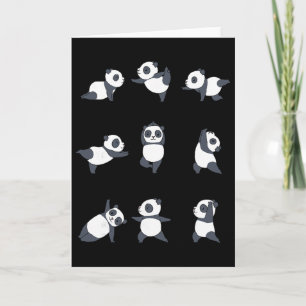 Tarjeta Panda Yoga _1