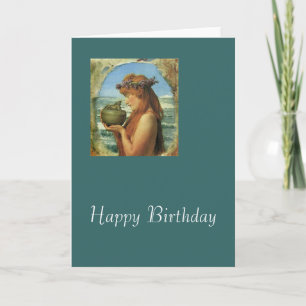 Tarjeta "Pandora" por Alma-Tadema