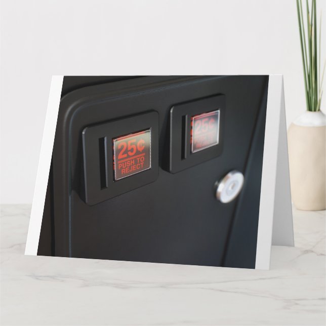 Tarjeta Panel de ranura de moneda para máquina Arcade (Anverso)