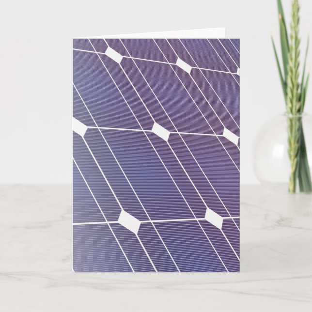 Tarjeta Panel solar (Anverso)
