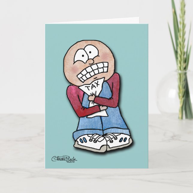 Tarjeta ¡Pánico IMPUESTO! (Anverso)