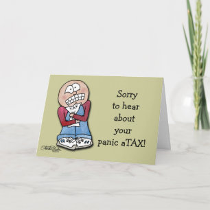 Tarjeta ¡Pánico IMPUESTO!