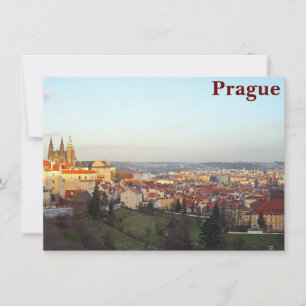 Tarjeta panorámica de Praga